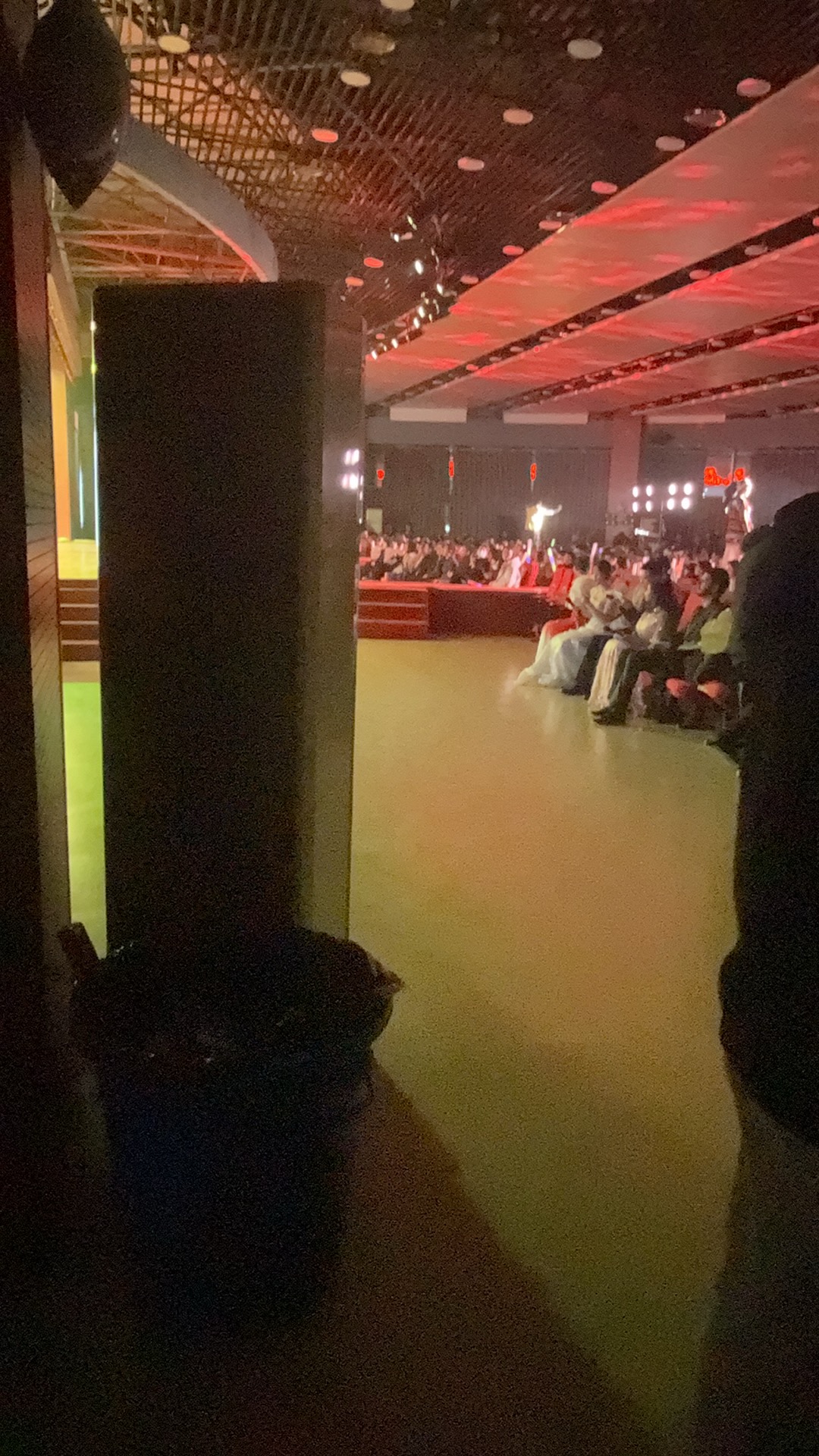 学院迎新晚会现场